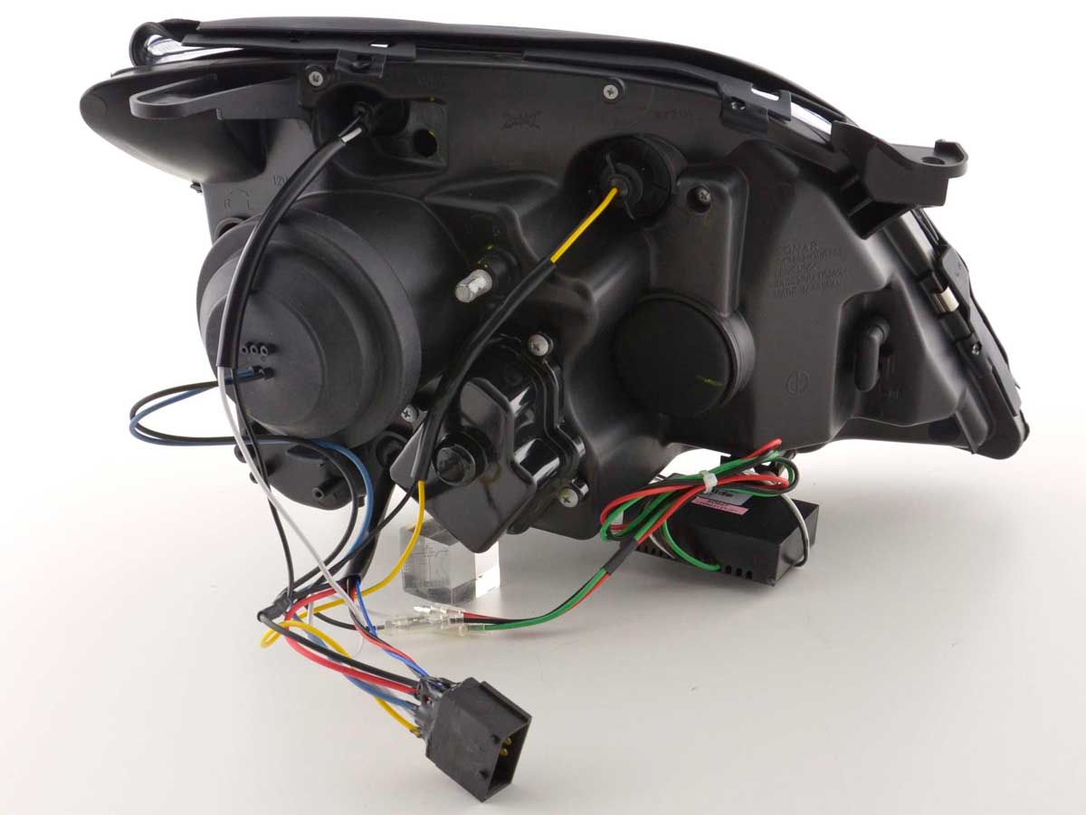 Scheinwerfer Set Daylight LED Tagfahrlicht Opel Vectra C 2002-2005 chrom Scheinwerfer Set Daylight LED Tagfahrlicht Opel Vectra C 2002-2005 chrom